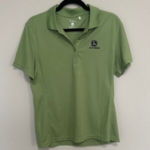 John deer collared shirt